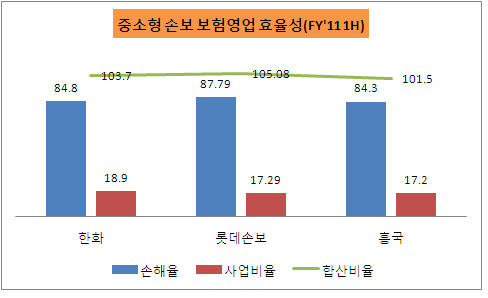 중소손보