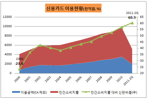 신용카드 이용현황