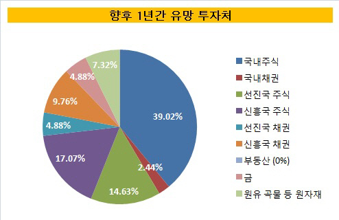 향후 1년 유망 투자처