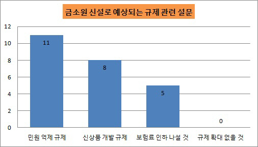 금소원 신설로 예상되는 규제 답변