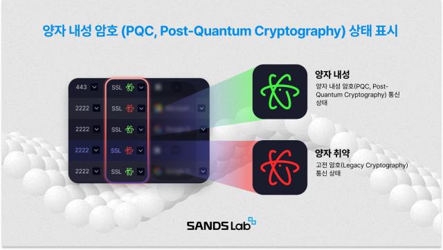 [AI 기반] 샌즈랩, 양자내성암호 점검 기술 개발... 시장 주도권 확보